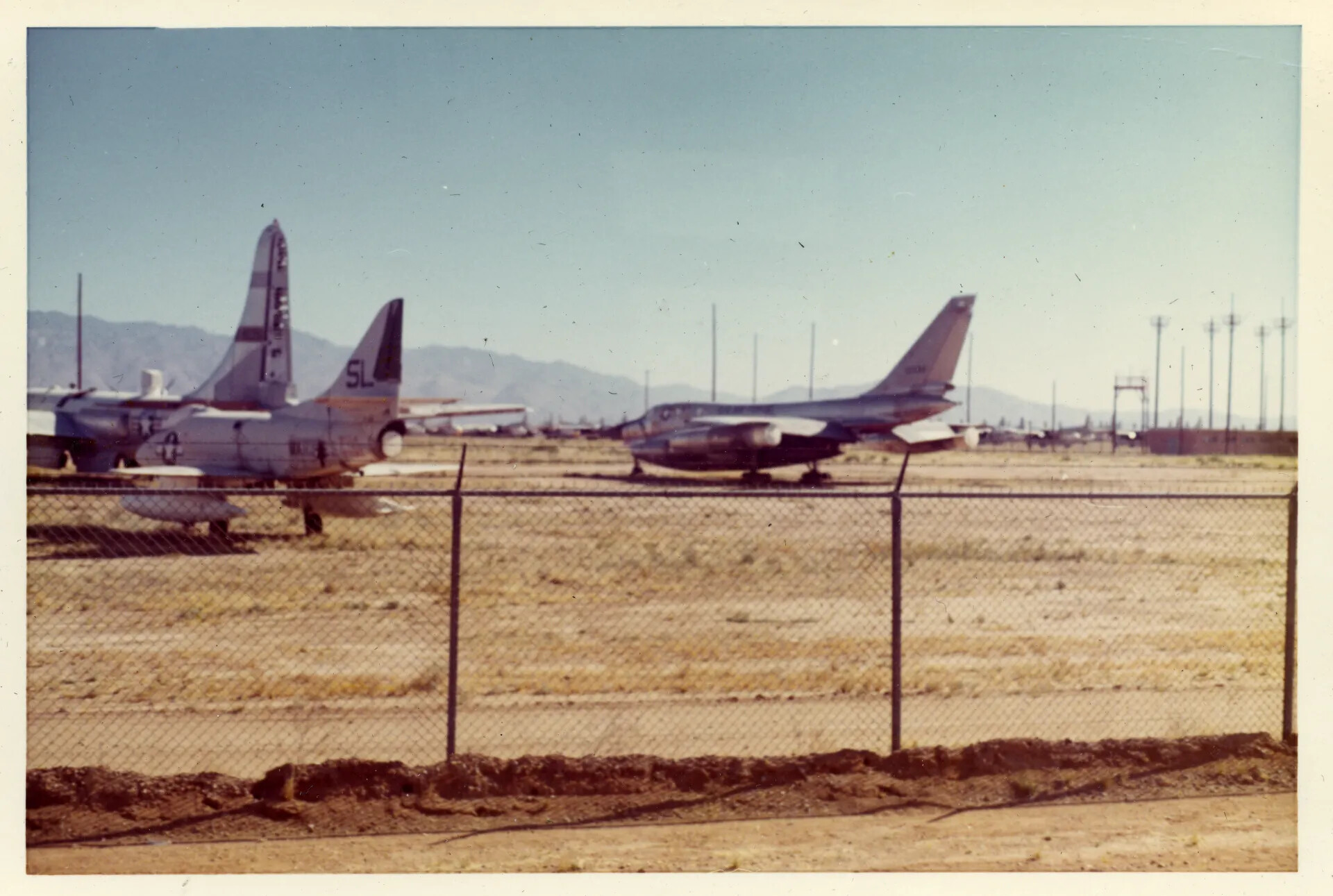 Retired Patrol Aircraft and Jet Bomber, Davis-Monthan AFB Boneyard, Arizona