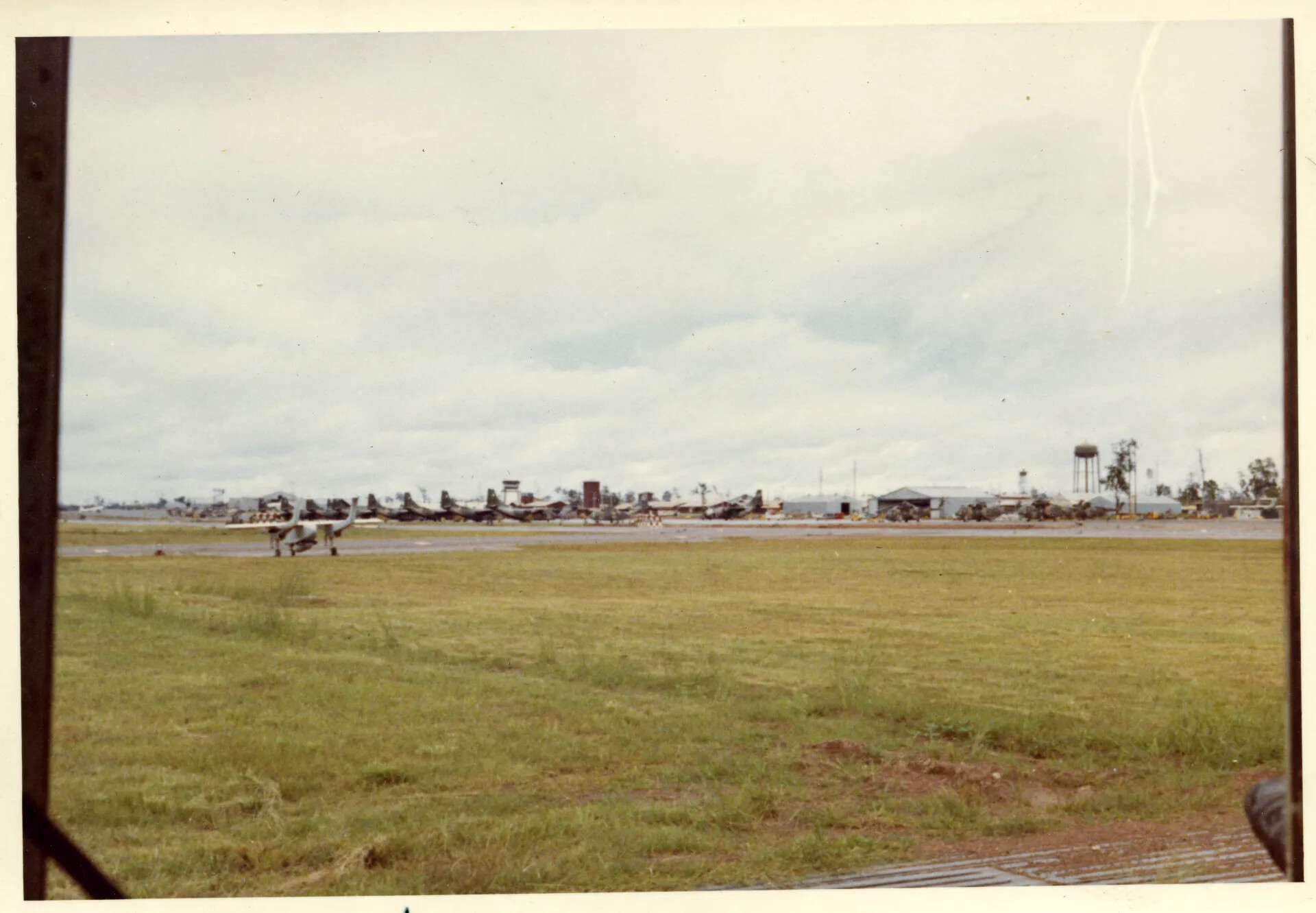 Flight Line at Nakhon Phanom RTAFB (NKP), Thailand — Doug Carmichael Vietnam Collection
