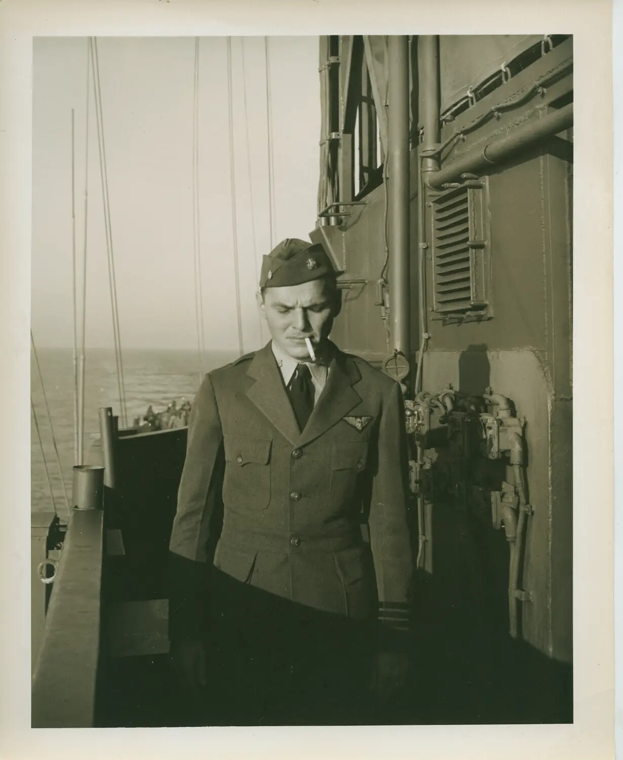 Naval Aviator Aboard USS Petrof Bay (CVE-80)