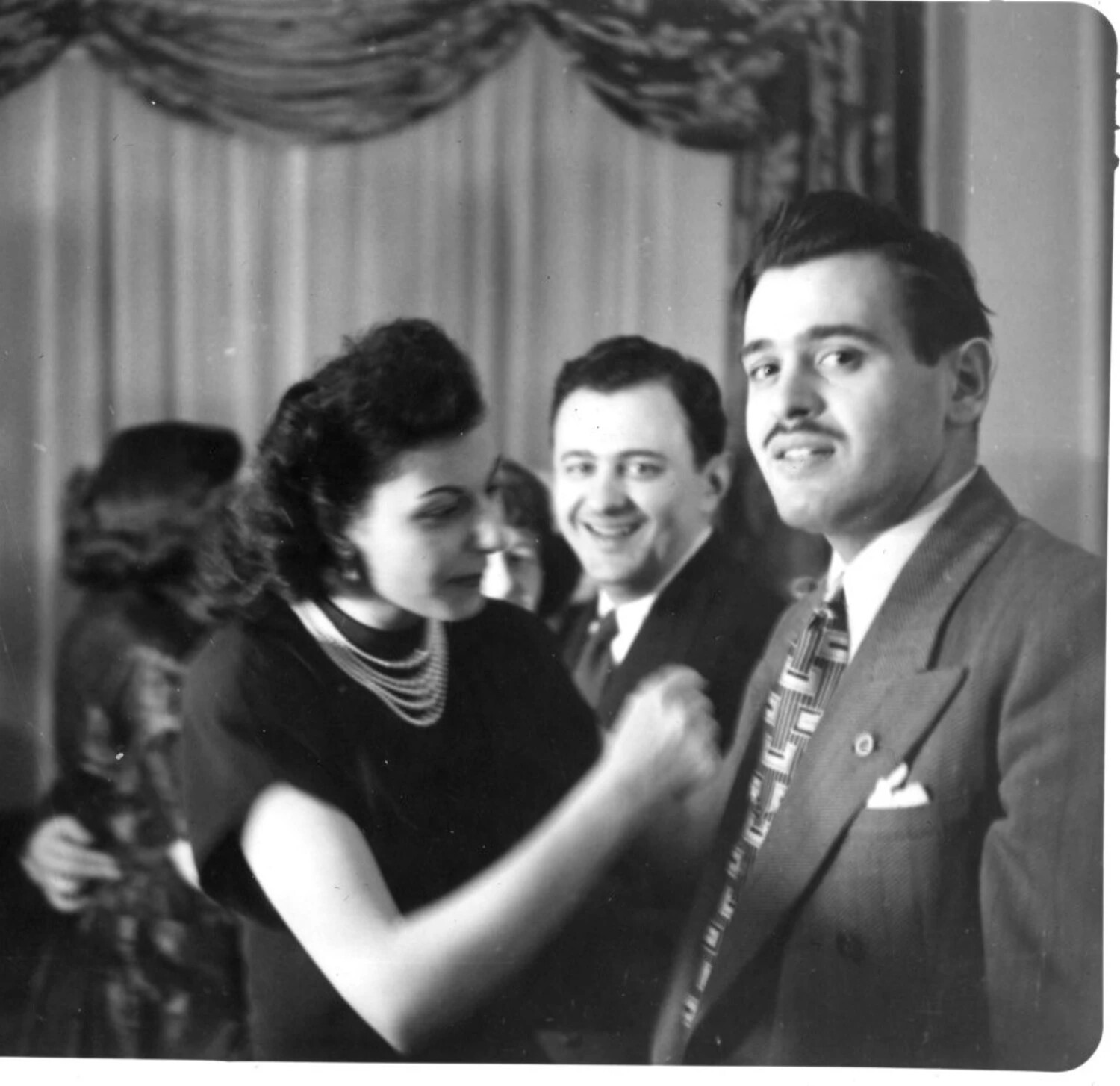 Formal Social Gathering Portrait, Bancroft Collection, Korean War Era
