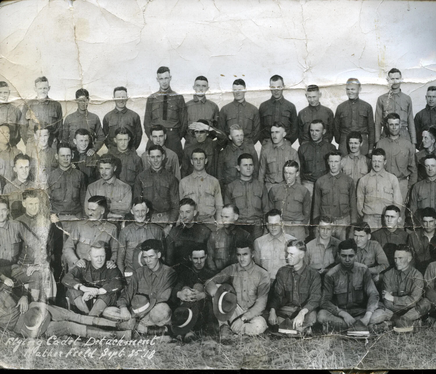 Flying Cadet Detachment, Mather Field, California, September 25, 1918