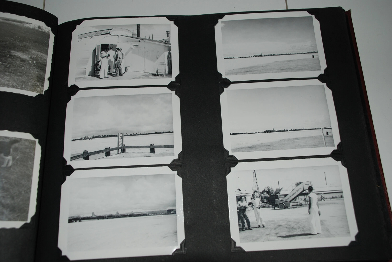 Photo Album Page — VR-6 Naval Air Transport Squadron, NAS Agana, Guam
