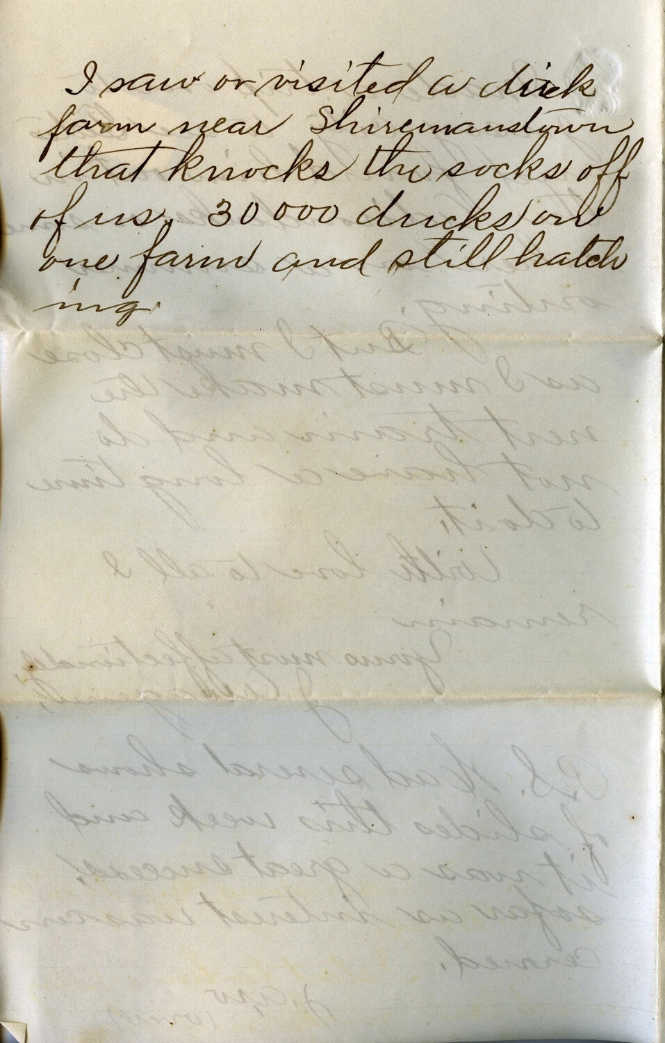 Handwritten Letter from J. A. Wagener, July 26, 1903 -- Wagener Family Correspondence Collection