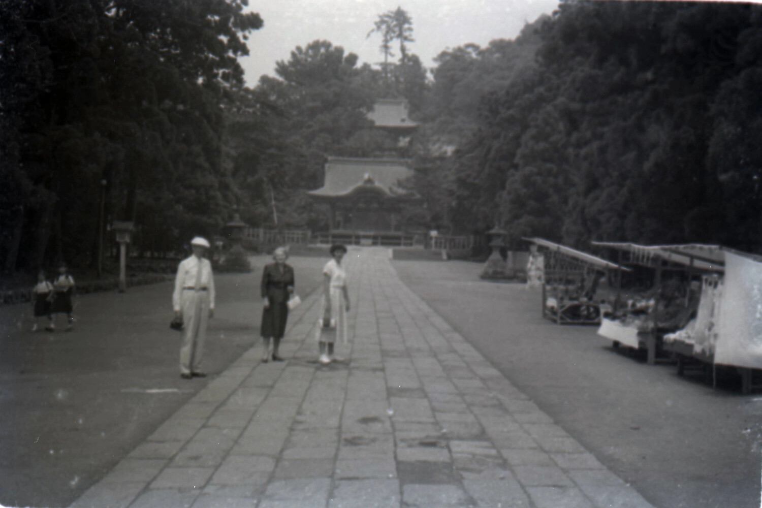 Approach Path at a Kamakura Shrine Complex, Japan, 1953