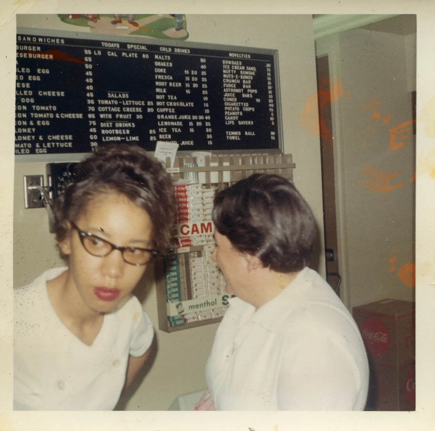 Snapshot at a Base Snack Bar/Canteen, Saigon, 1964
