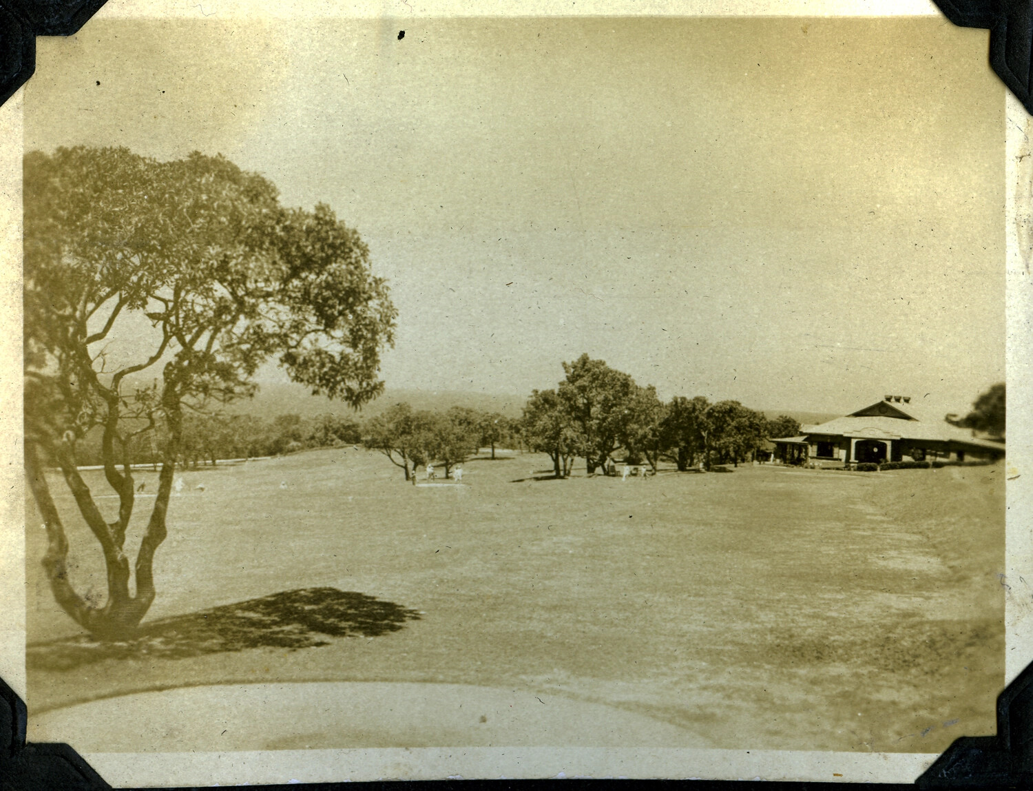 Golf Course or Country Club Grounds with Clubhouse, Manila Area, Philippines