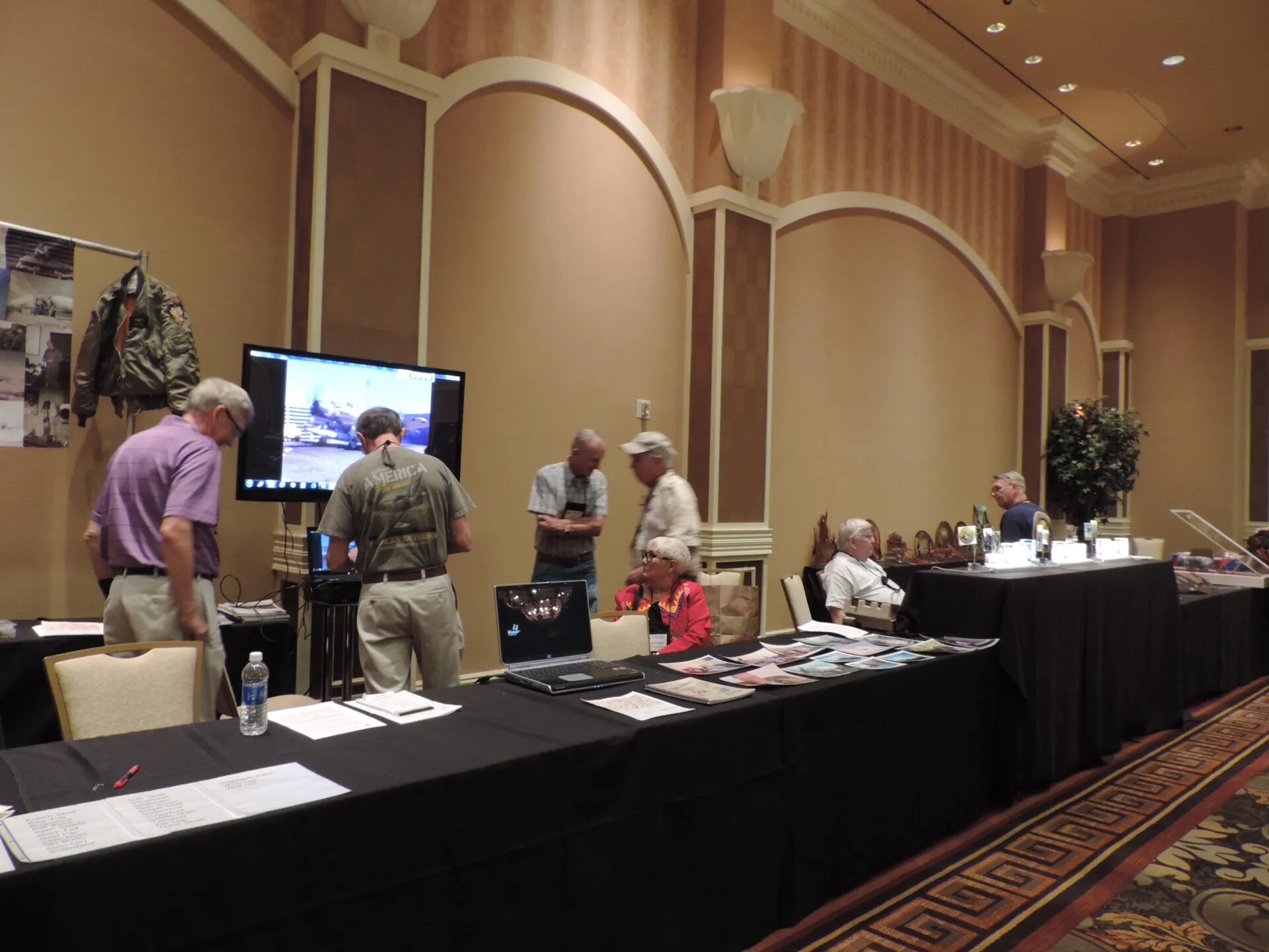 Display and Vendor Hall During the Special Operations Association Reunion, Las Vegas, 2013