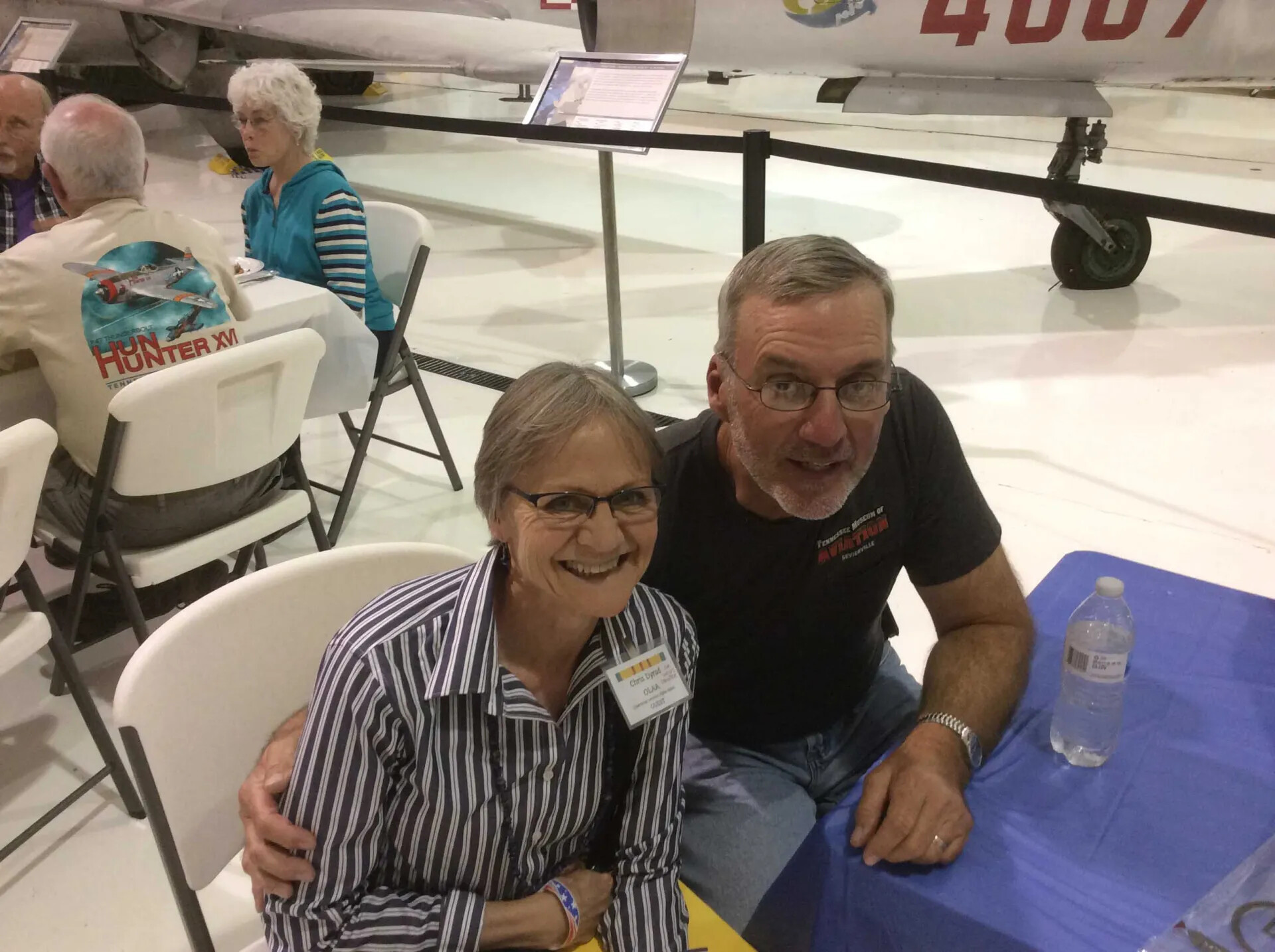 Chris Dyrud with Guest, Tennessee Museum of Aviation Reunion Event