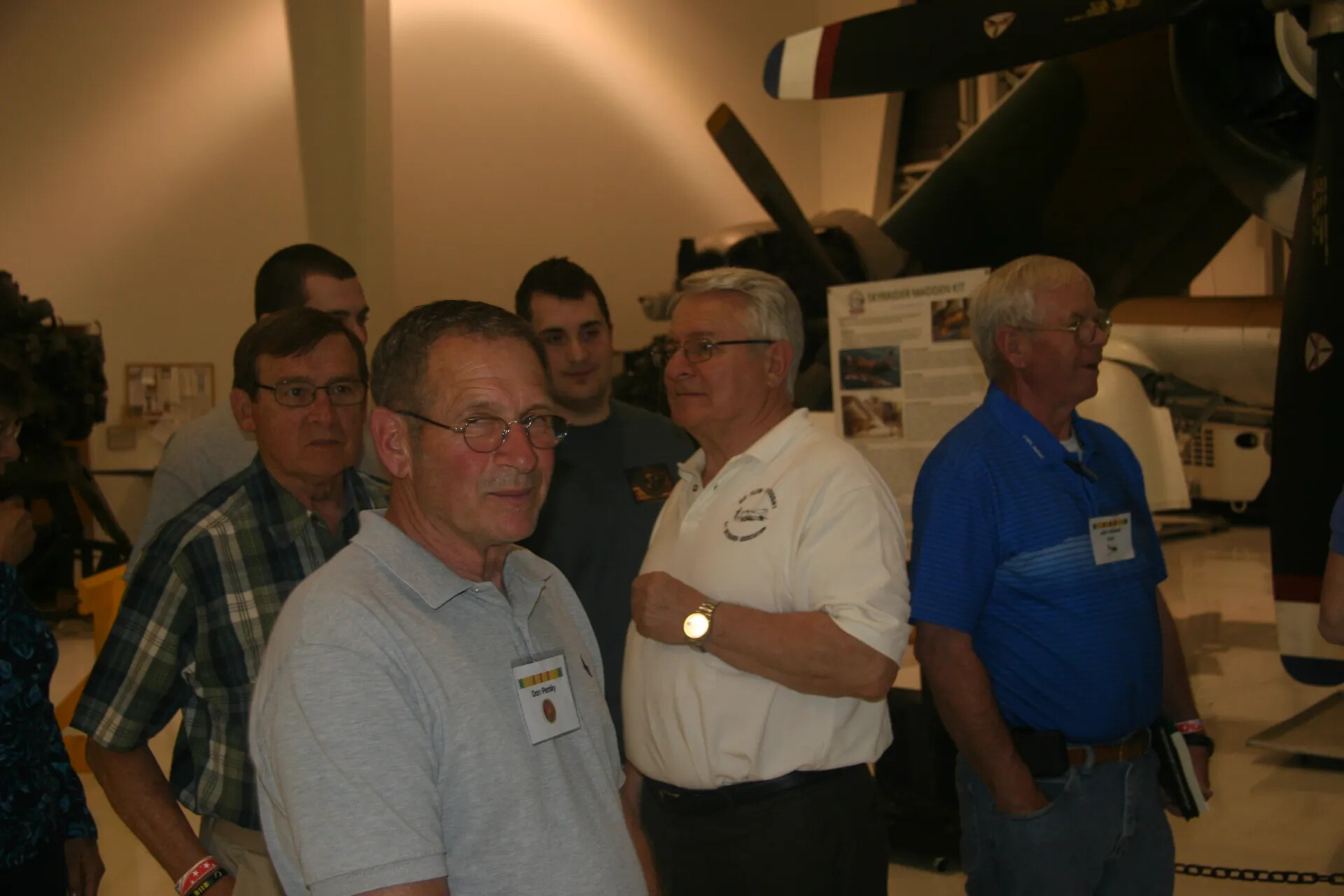 Veterans and Family Members at Operation Tailwind Reunion, Aviation Museum, 2016