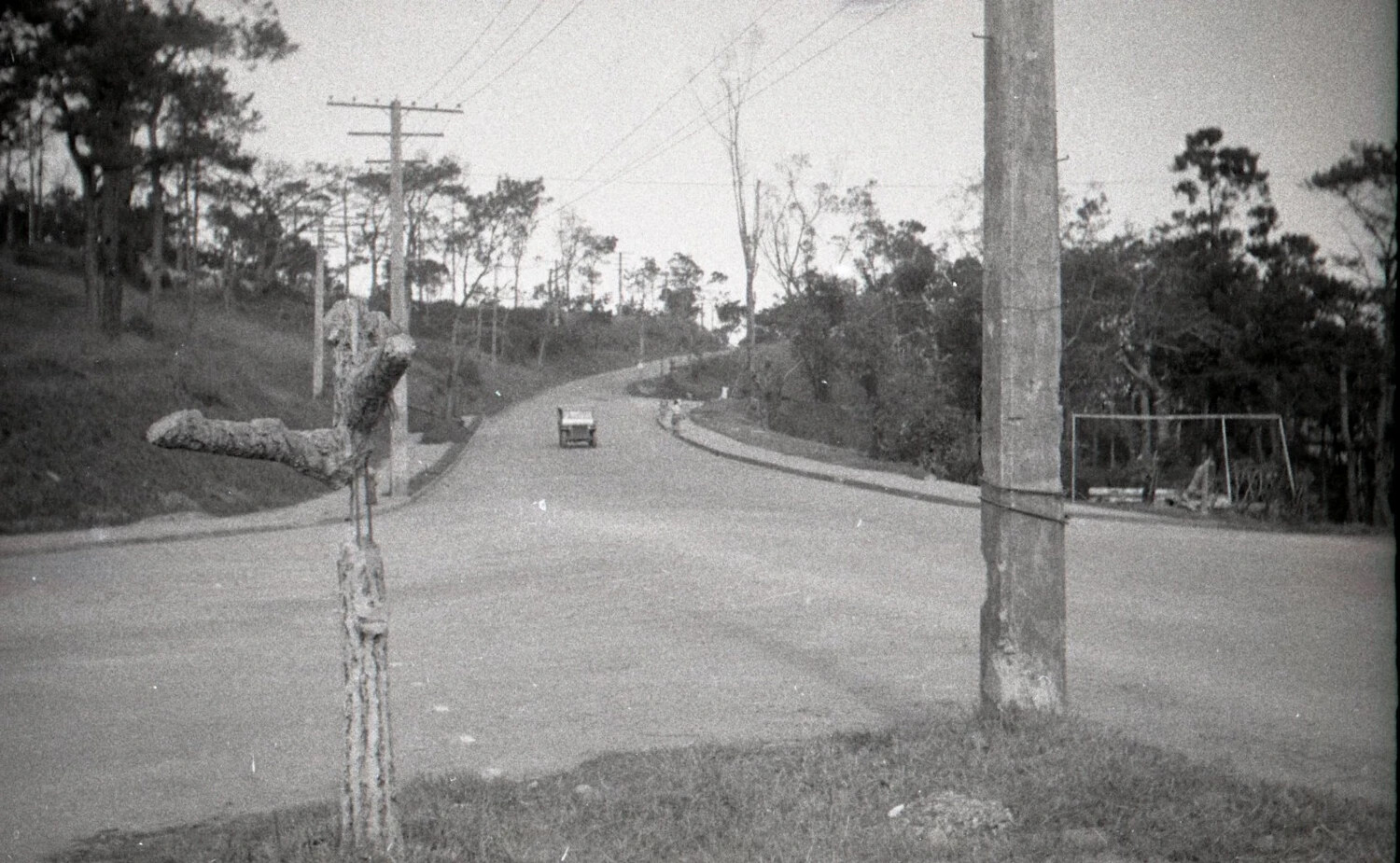 Roadway at Camp John Hay, Baguio, Luzon, Philippines