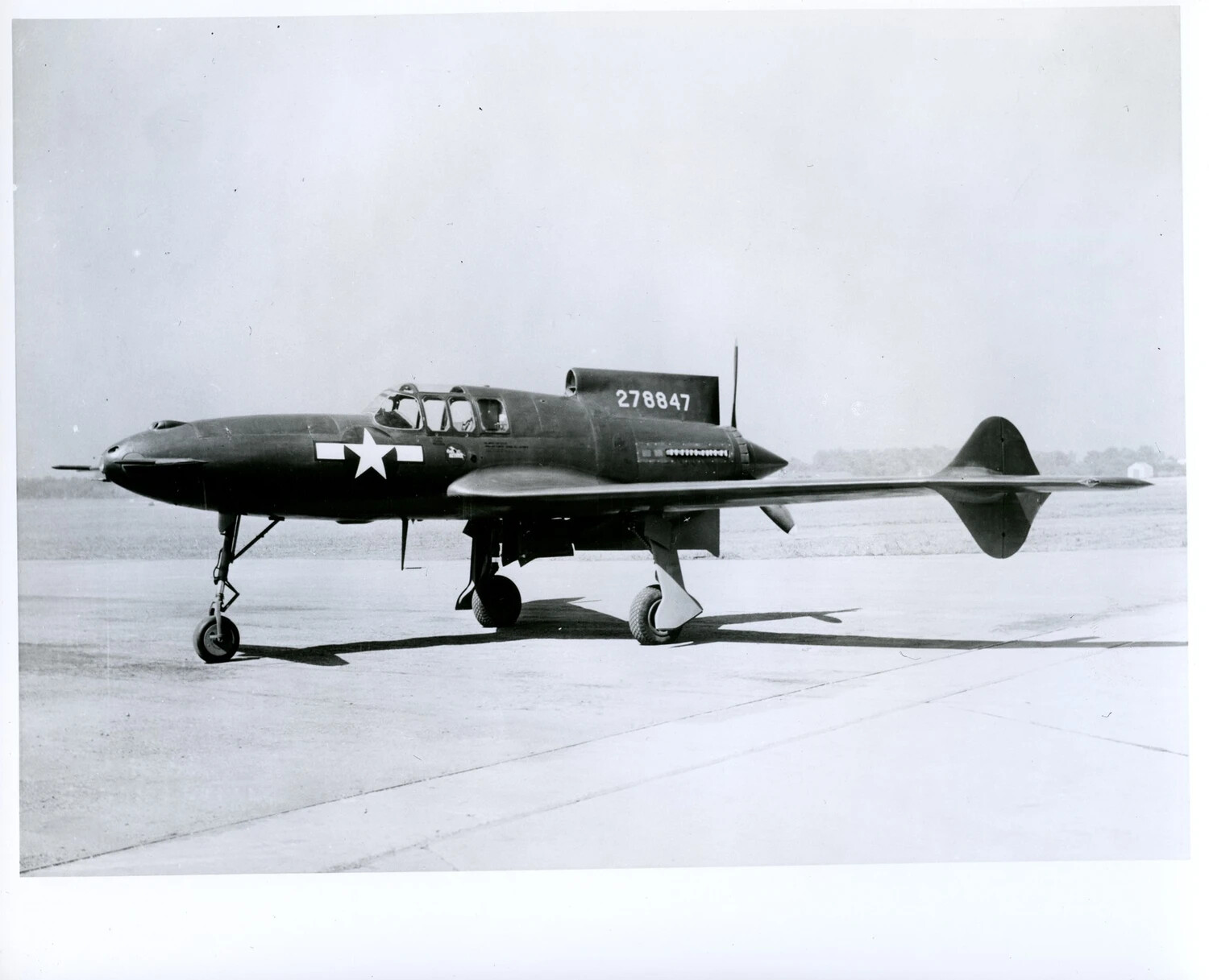 Curtiss-Wright XP-55 Ascender Experimental Fighter