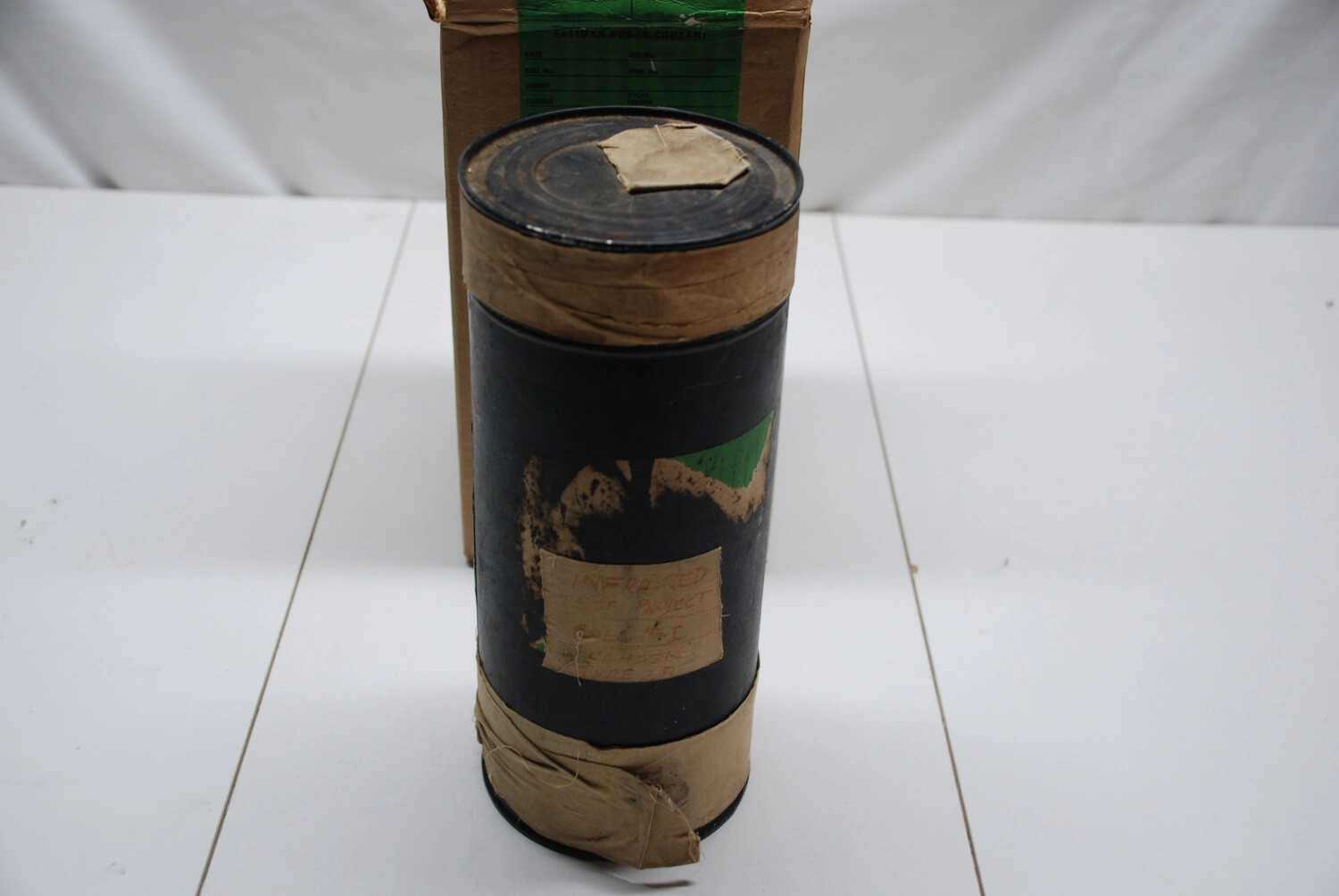 Eastman Kodak Film Canister, 'Infrared Project' — WWII China-Burma-India Collection