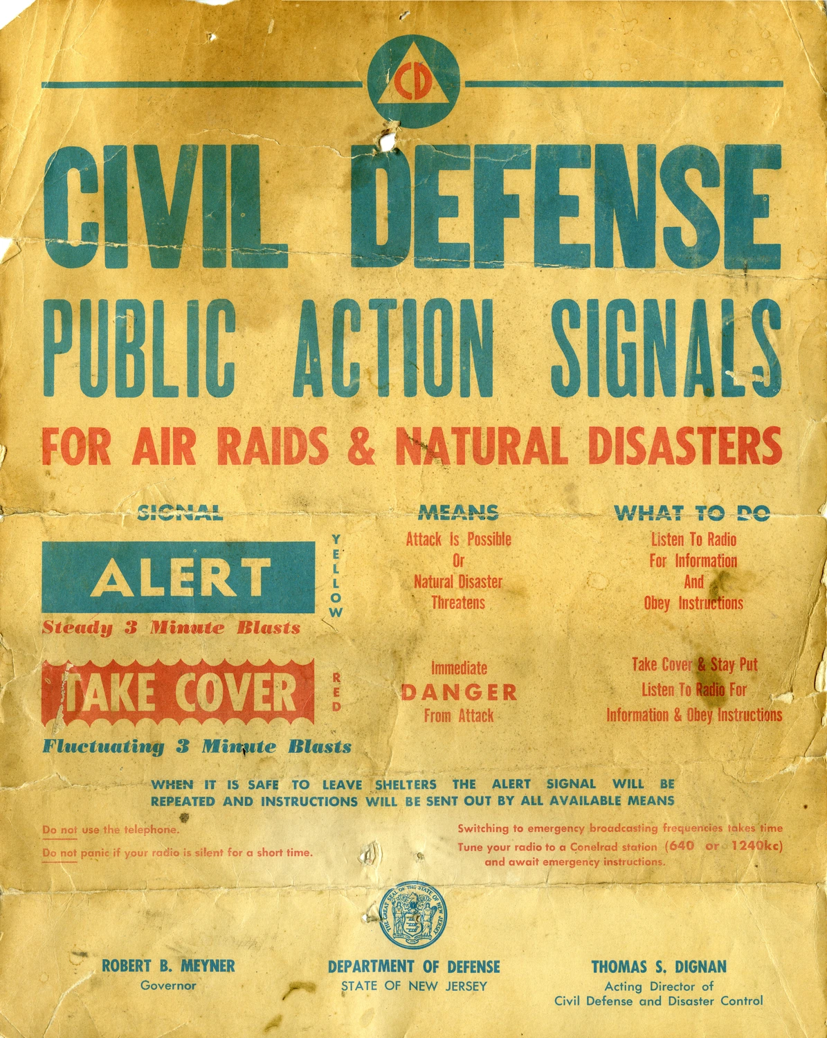 NEW JERSEY CIVIL DEFENSE