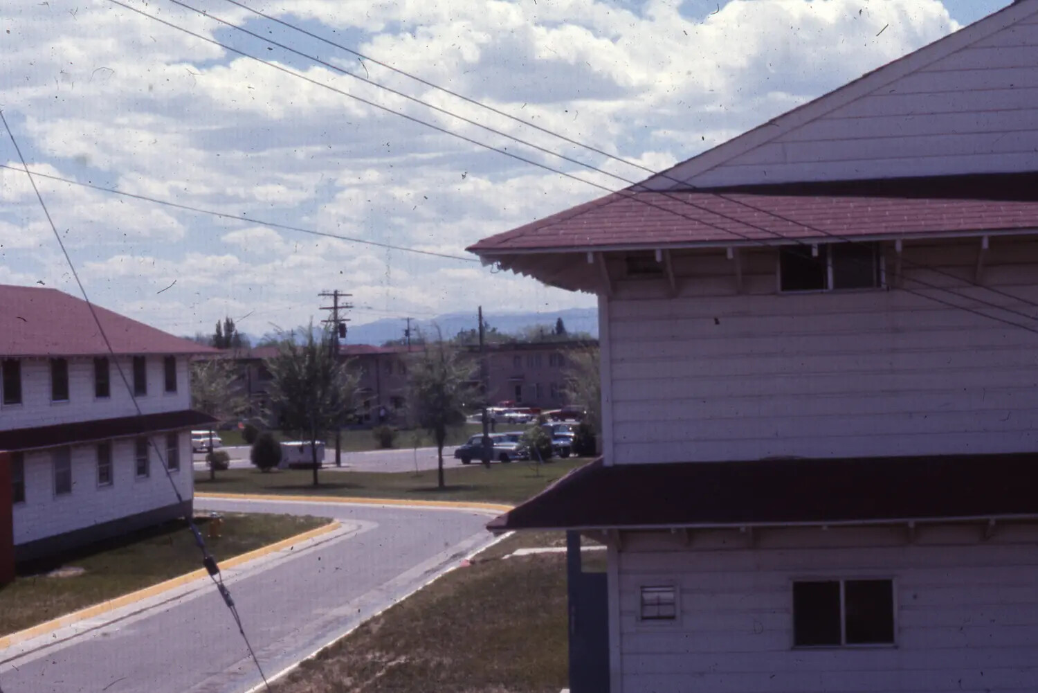 U.S. Naval Shore Installation Barracks, Vietnam War Era (Ticonderoga Collection 35mm Slide)