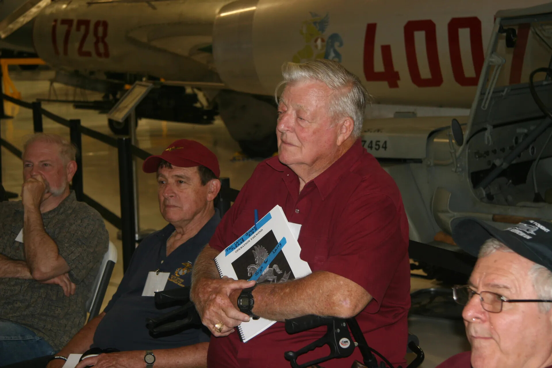 Operation Tailwind Veterans Reunion, Aviation Museum, April 30, 2016
