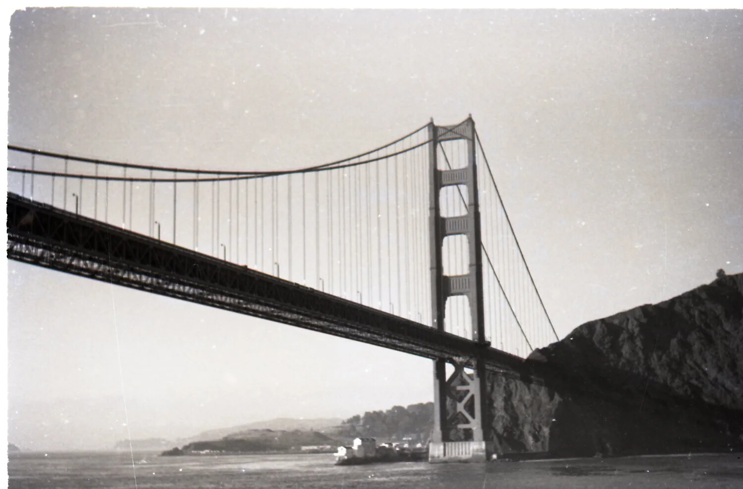 Golden Gate Bridge, San Francisco Bay — Photographed circa 1954, USS Yorktown Collection