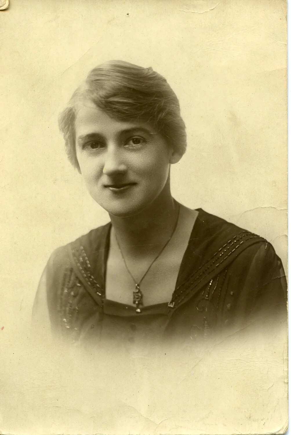 Studio Portrait of Mary Wagener, Early 20th Century (Wagener Family Collection)