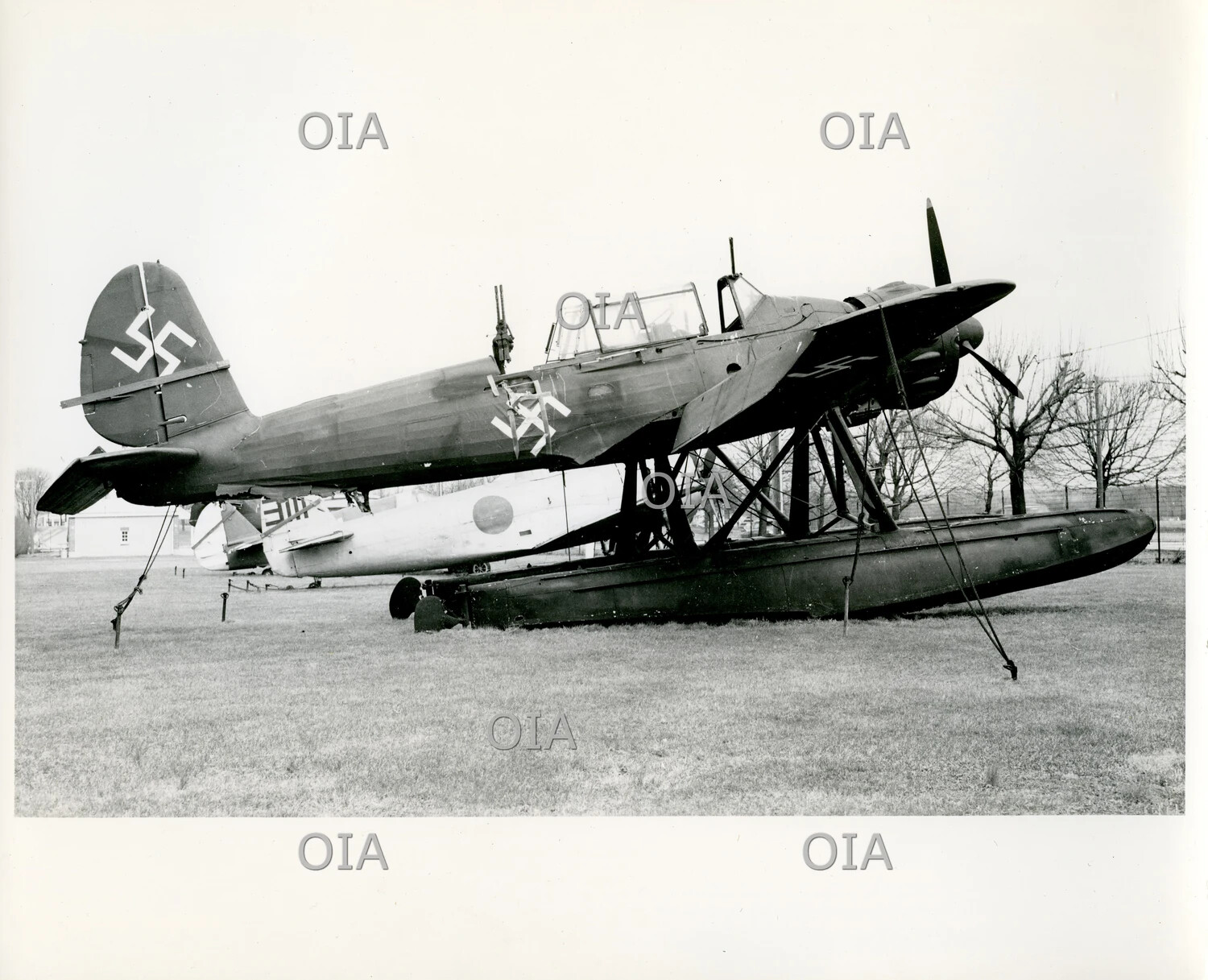 Captured German Arado Ar 196 Luftwaffe Reconnaissance Seaplane, Static Display