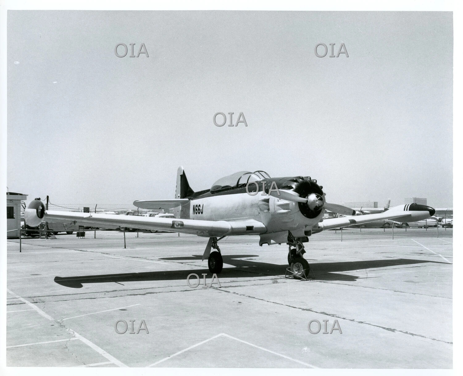 North American AT-6F Texan Trainer Aircraft, Registration N66J