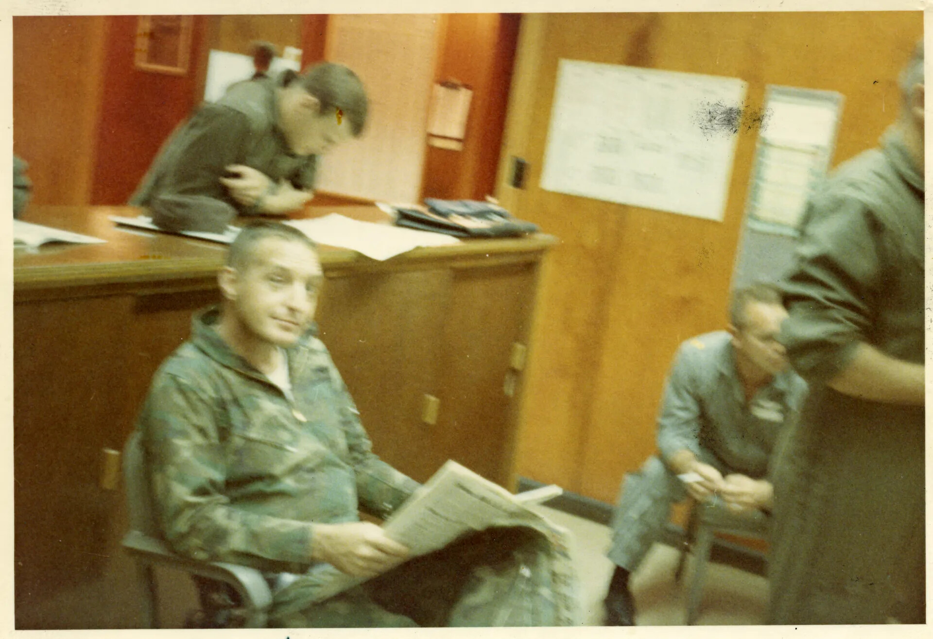 Squadron Orderly Room at NKP, Vietnam War