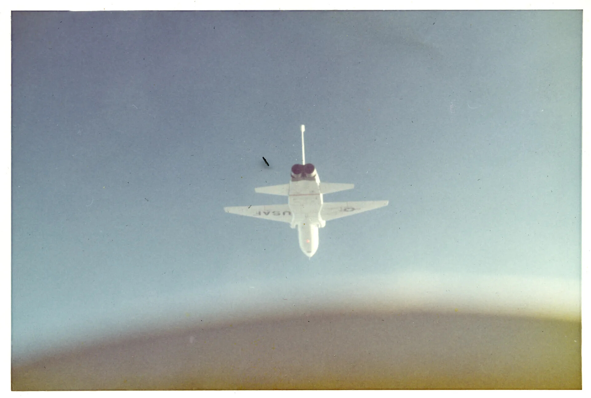 USAF Jet Trainer Aircraft in Climbing Flight, Air Training Command