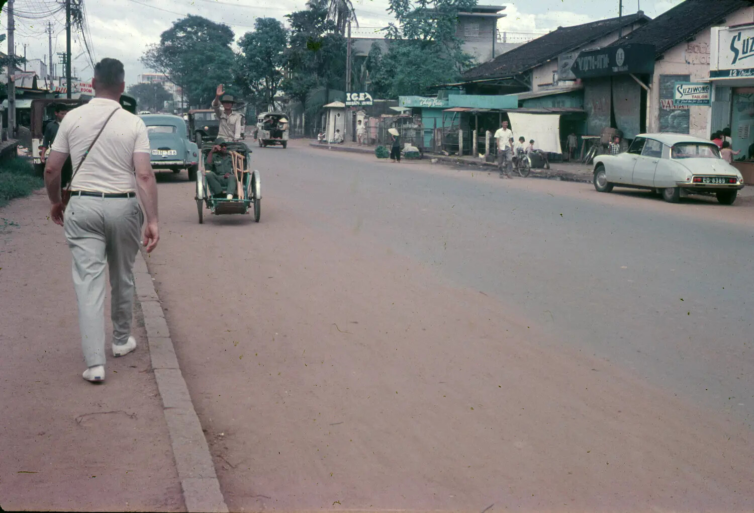 Street Scene in South Vietnam, 1965 — 3rd Tactical Fighter Wing Collection