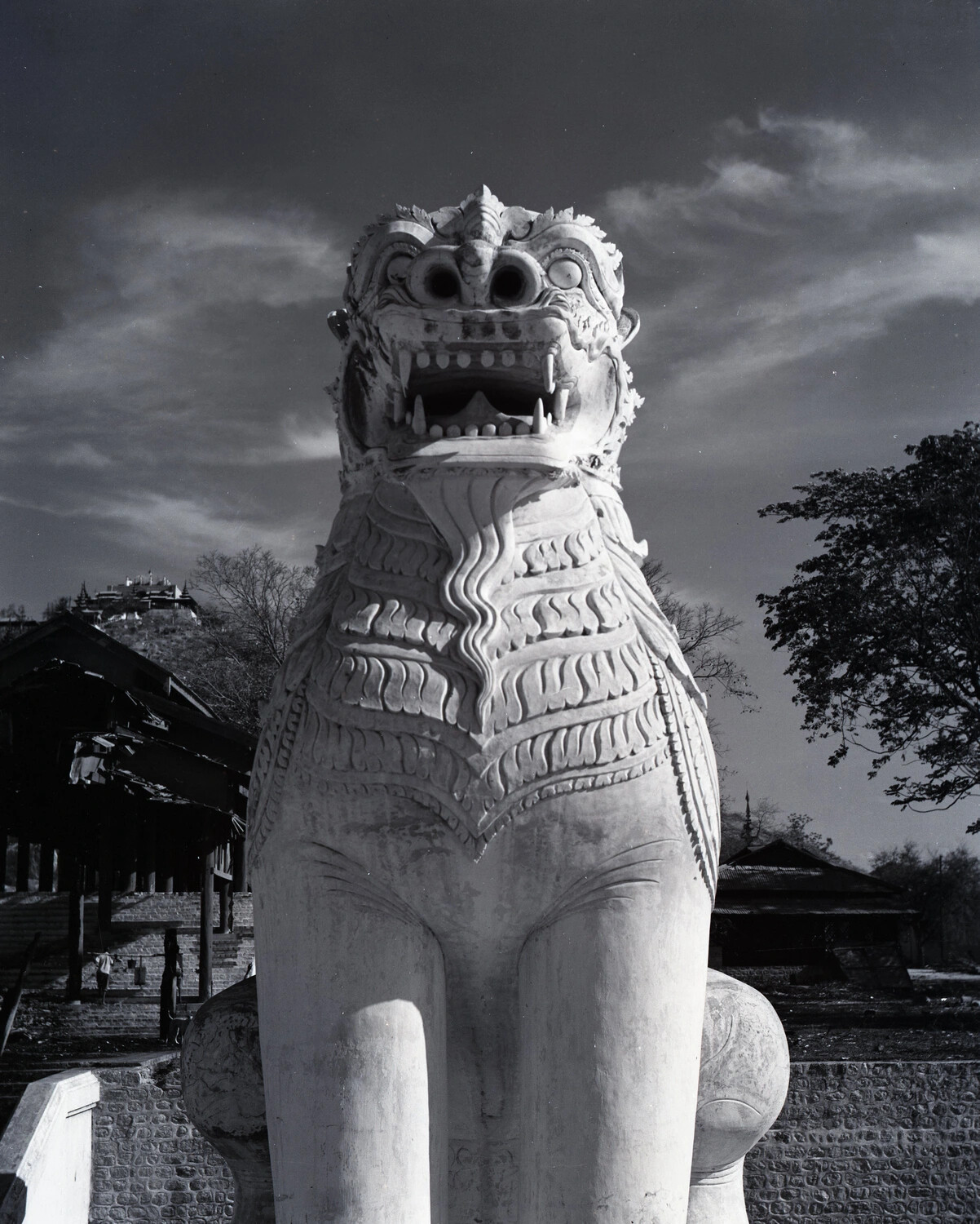 Chinthe Guardian Lion Statue, Mandalay, Burma, WWII China-Burma-India Theater