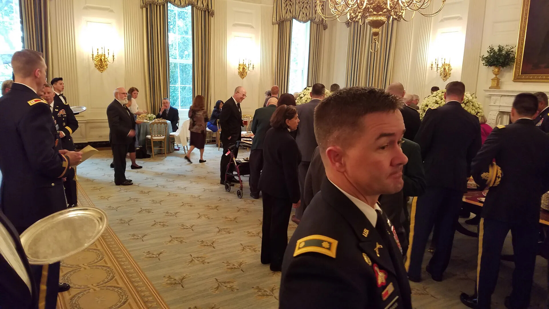 White House Reception for the Medal of Honor Ceremony of Gary 'Mike' Rose, October 23, 2017