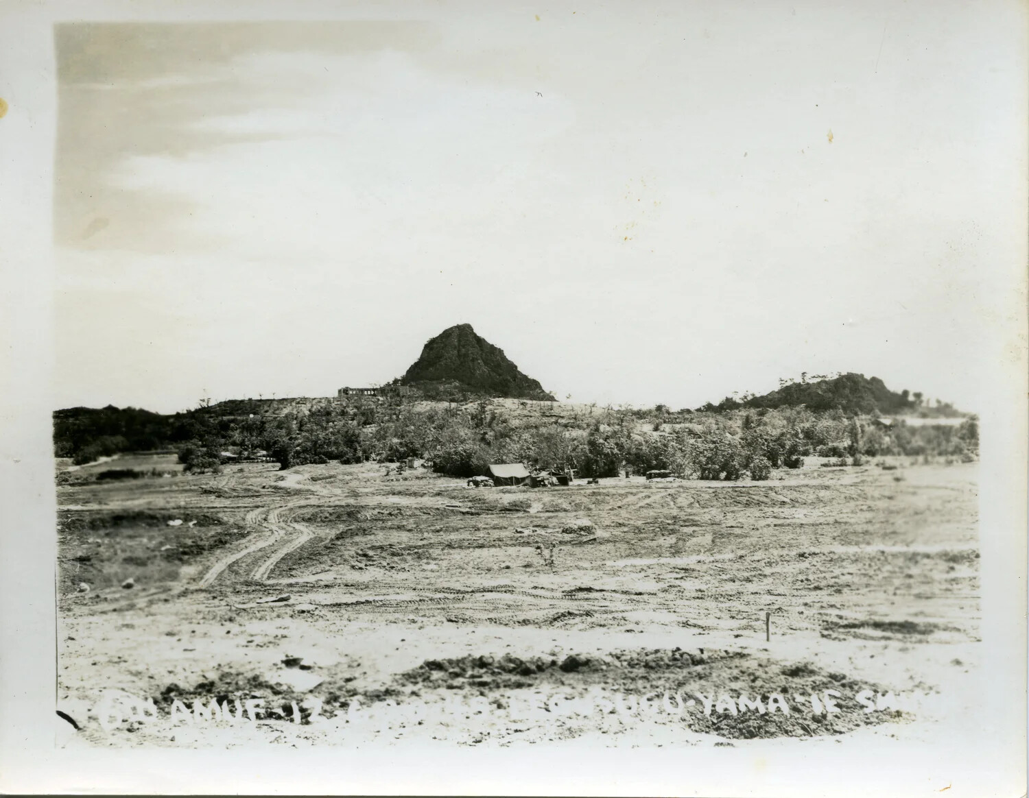 The Pinnacle (Iegusuku/Gusuku Yama), Ie Shima, Okinawa Campaign, 1945