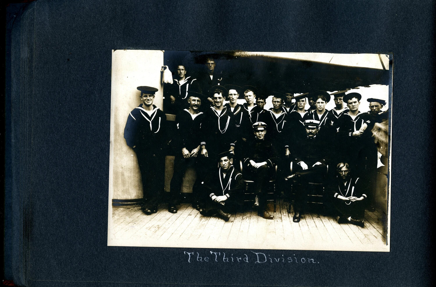 Shipboard Group Portrait: 'The Third Division'