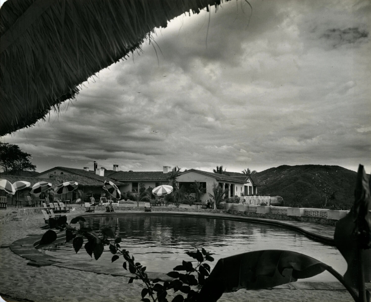 Swimming Pool at Hillside Villa/Resort, Acapulco Area, 1949