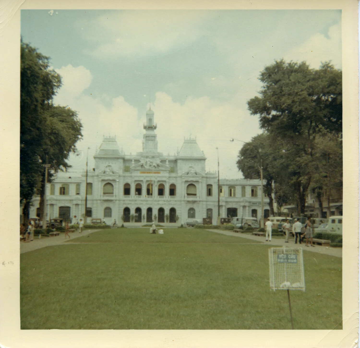 Saigon City Hall (Hotel de Ville), South Vietnam, 1964