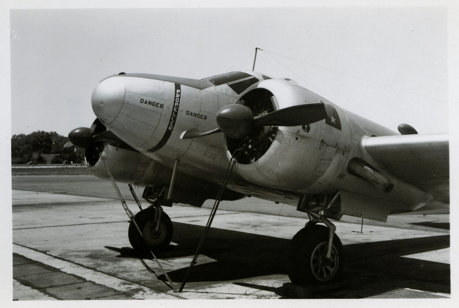 Beechcraft AT-7 'Navigator' Twin-Engine Trainer, Ground Ramp View