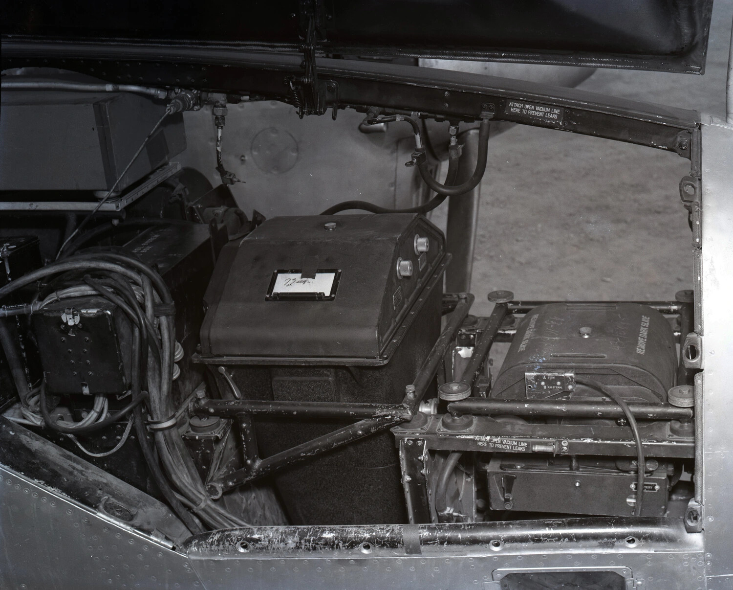 Aerial Camera Bay Interior, WWII Reconnaissance Aircraft