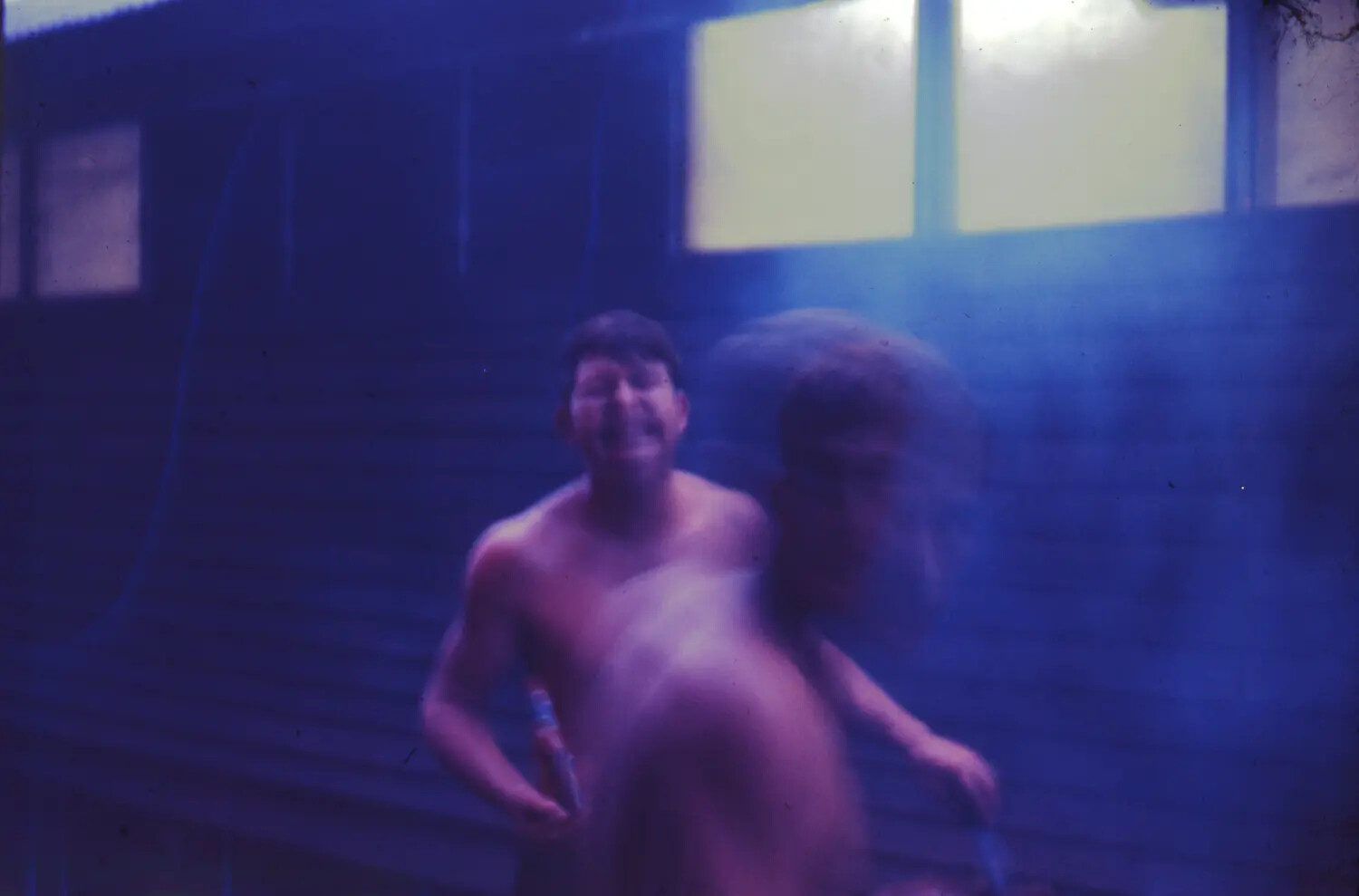Candid Barracks Scene, Vietnam Era, 35mm Color Slide (S SAC Collection)