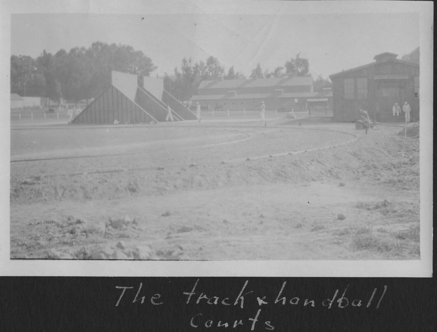 The Track and Handball Courts, Mare Island Naval Shipyard, 1917