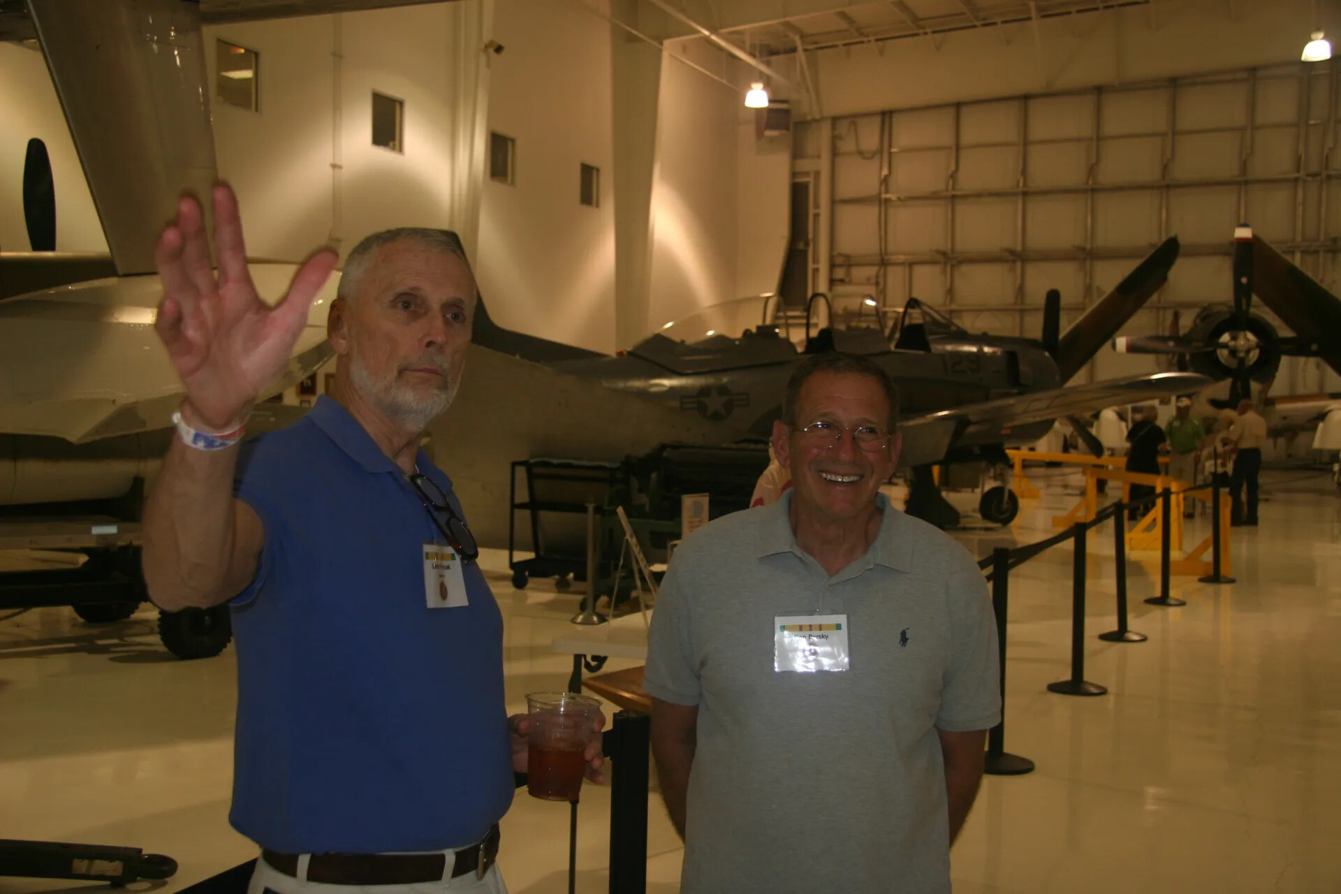 Veterans at Aviation Museum Reunion Event, Operation Tailwind Collection, April 2016
