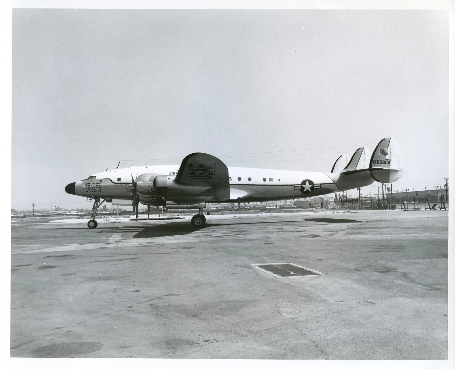Lockheed C-121 Constellation, United States Air Force, on Ramp