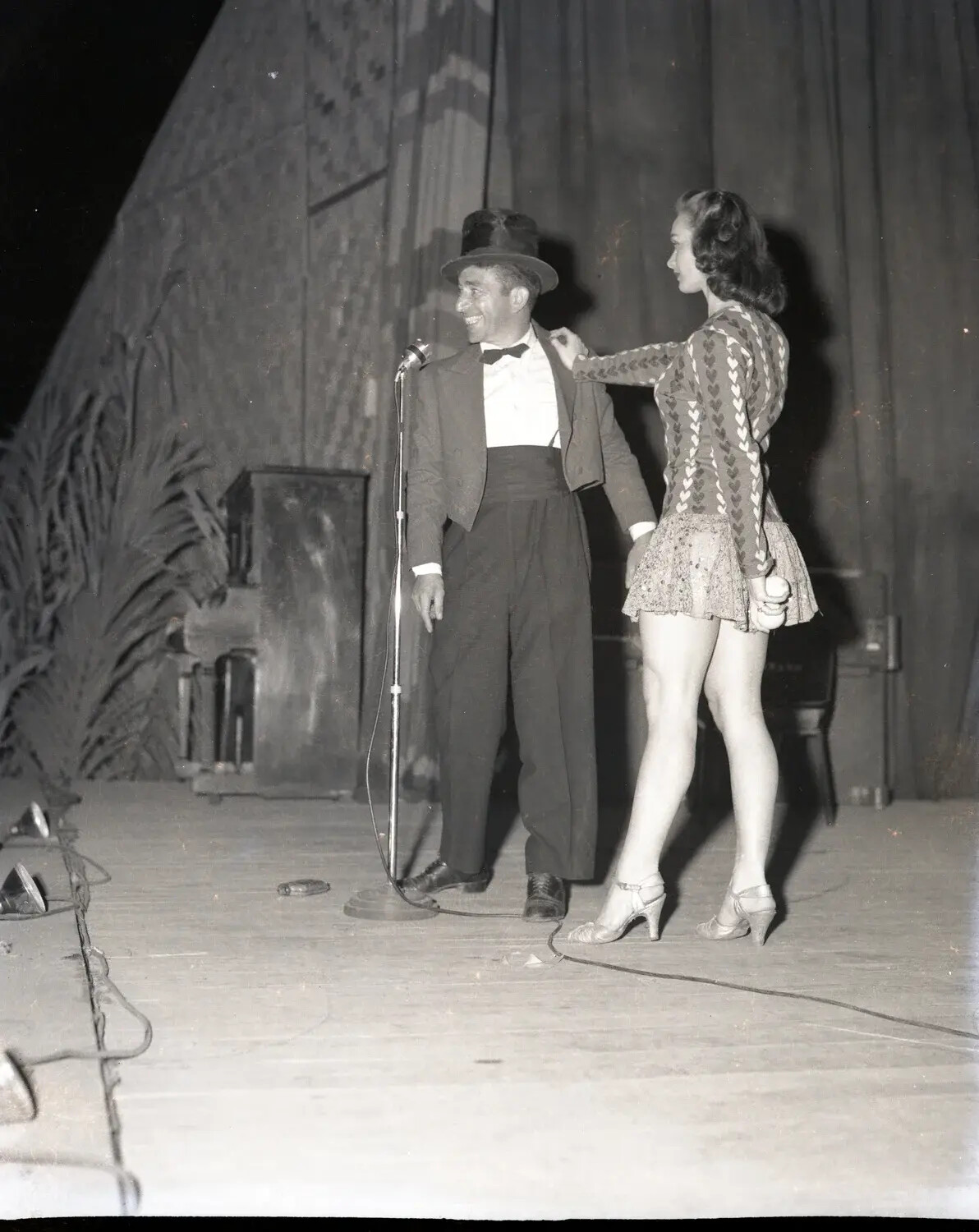 USO Stage Performance, Myitkyina, Burma - WWII China-Burma Collection