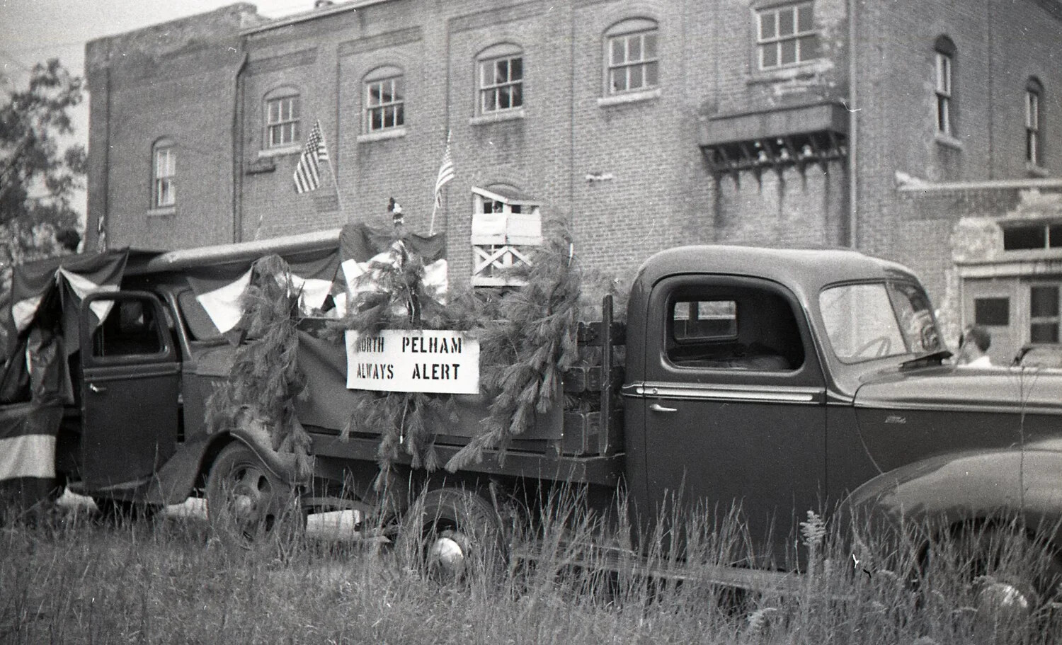 "North Pelham Always Alert" Civil Defense Parade Float, Pelham, New Hampshire, 1943