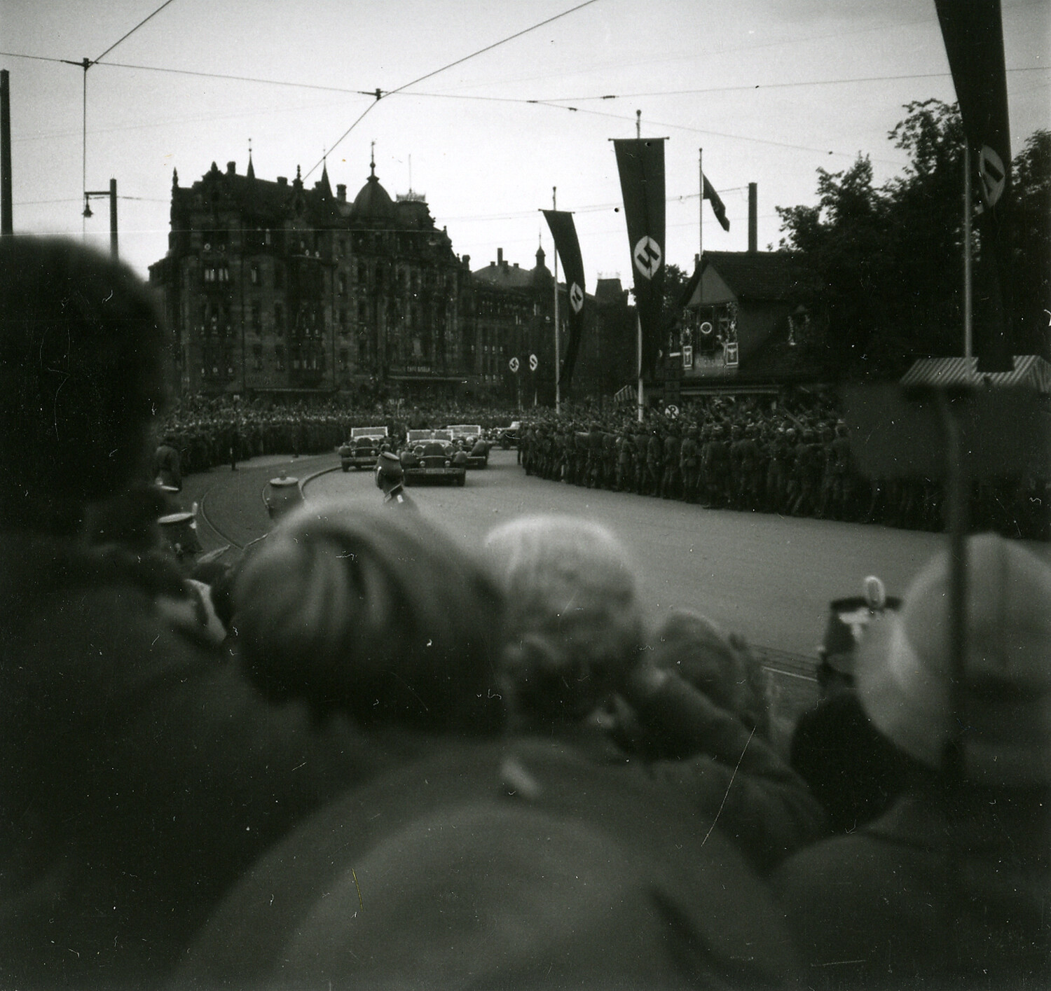 Street Scene During Nazi Party Rally, Nuremberg, Germany, 1930s
