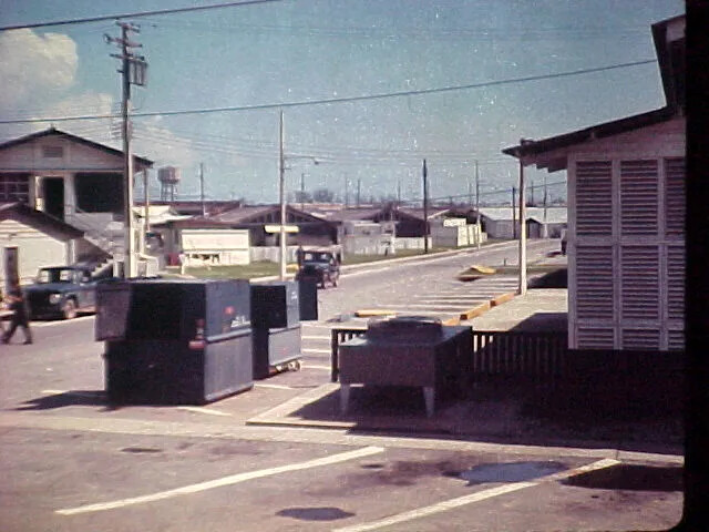 Base Street Scene, Da Nang Air Base