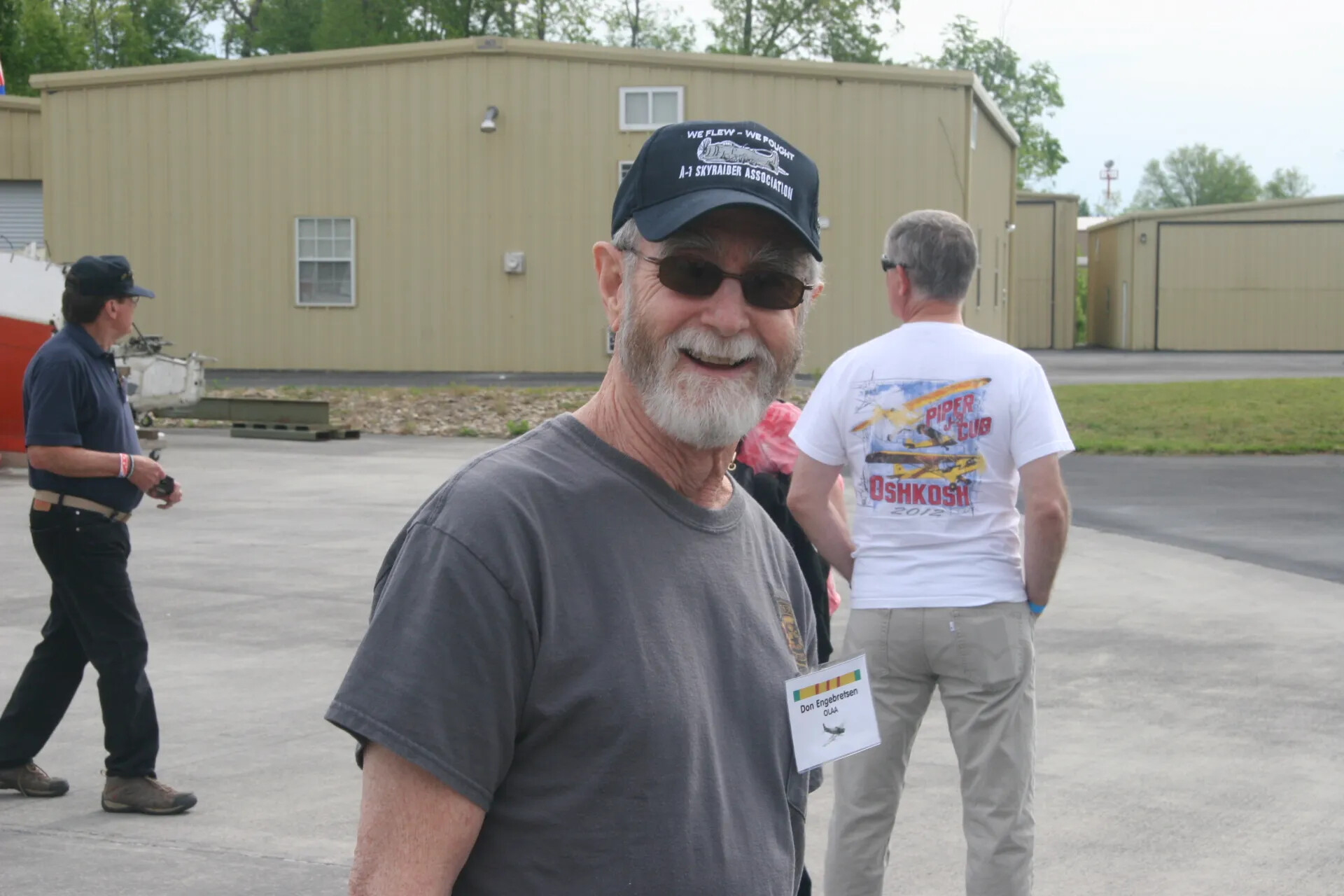 Portrait of A-1 Skyraider Association Attendee 'Don Engebretsen' at Operation Tailwind Commemorative Event, 2016