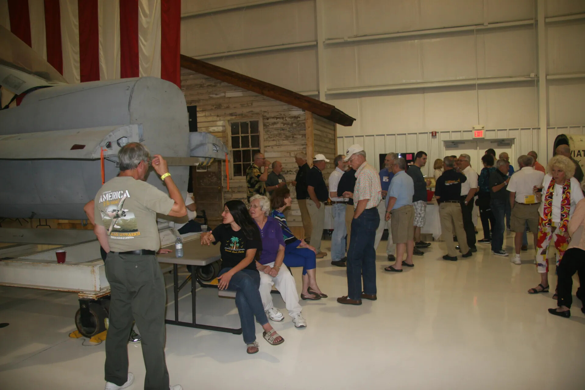 Operation Tailwind Reunion Gathering in Aviation Museum Hangar, April 30, 2016