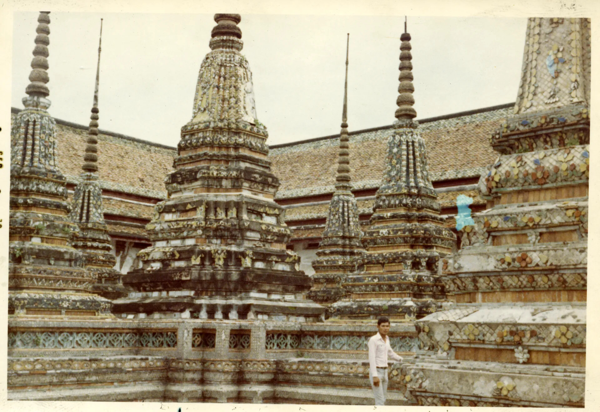 Thai Buddhist Temple Complex, Likely Bangkok, Vietnam War Era