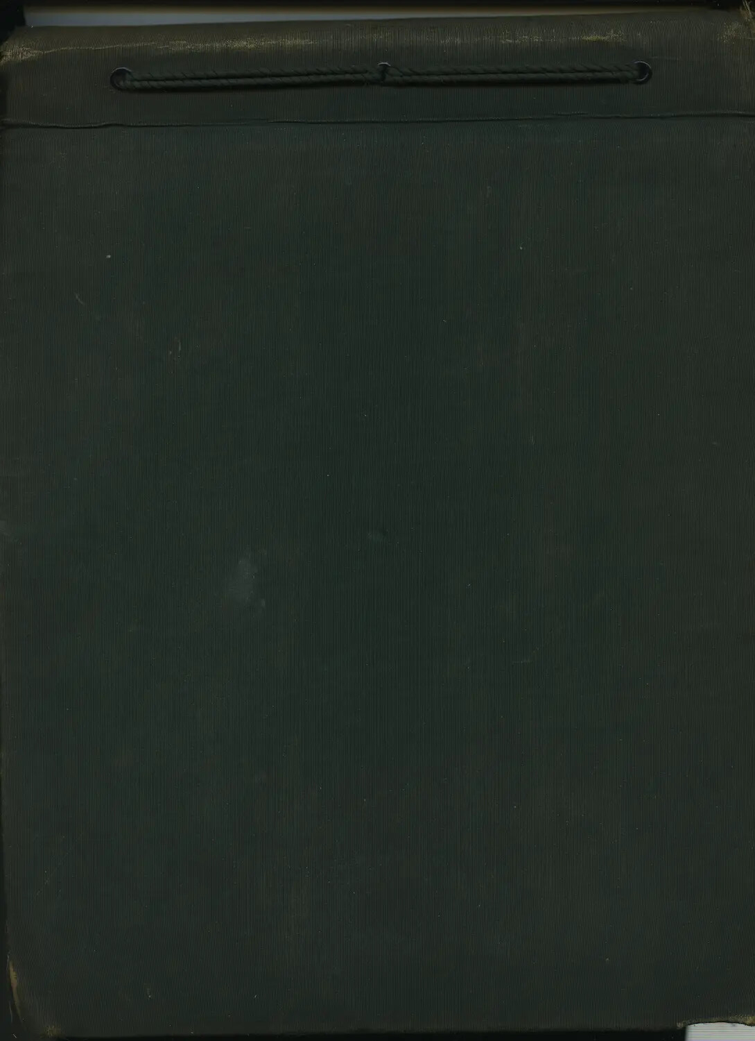 Blank Album Cover/Divider Page, USS Trenton Photo Scrapbook, circa 1938-1940