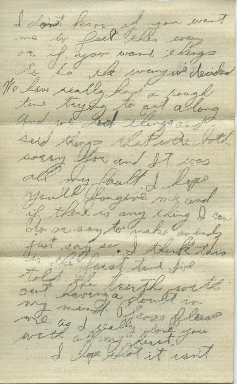 Handwritten Personal Letter, Moon/Sammiet Correspondence Collection (Page 149)