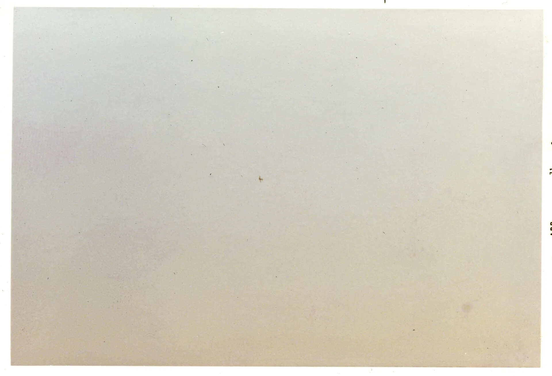 Overexposed/Blank Slide Frame, Doug Carmichael Collection (NKP-104)