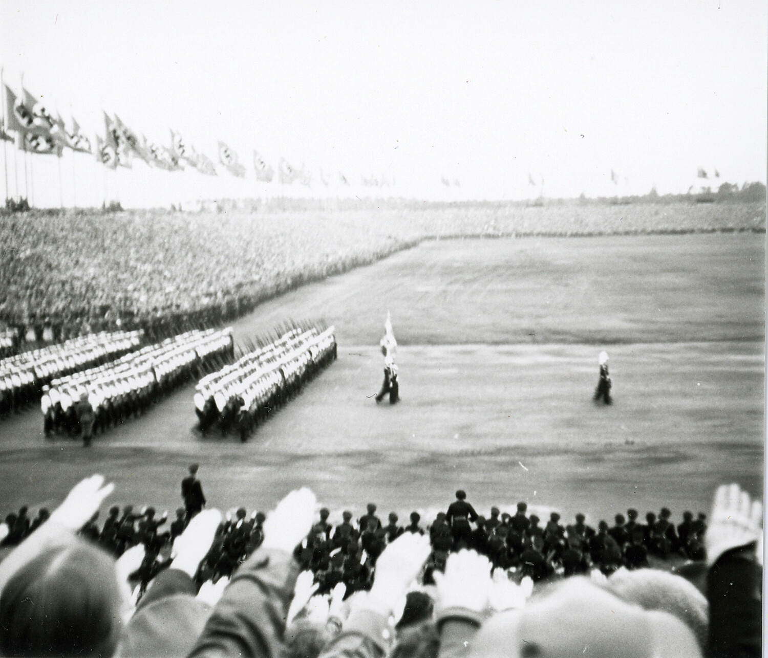 Nazi Party Rally at Nuremberg (Zeppelinfeld), Germany, 1930s