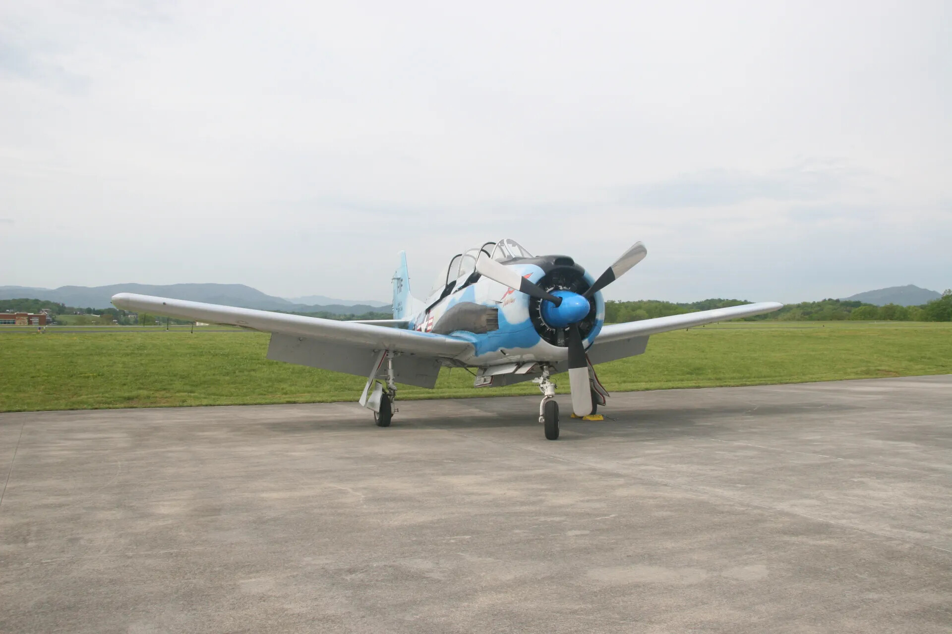 North American T-28B Trojan 'N2HF' Parked on Ramp, Operation Tailwind Commemorative Event, 2016 (Companion View)